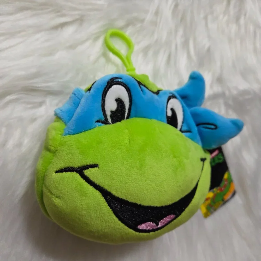 TMNT Leonardo Keychain Coin Purse